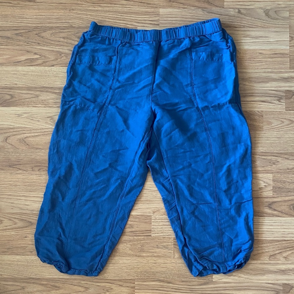 Linen Blend culottes